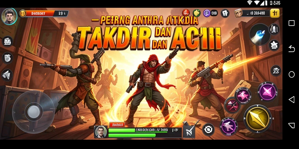 Tangkapan layar dari gameplay menegangkan dalam 3446 dengan aksi tembak-menembak.