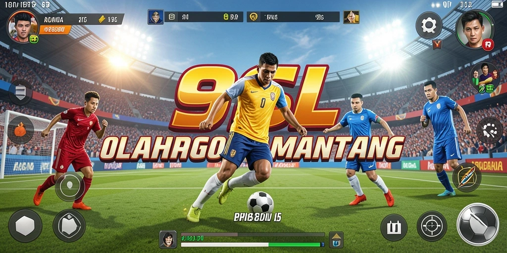 Menampilkan aksi seru gameplay olahraga di 9SL.