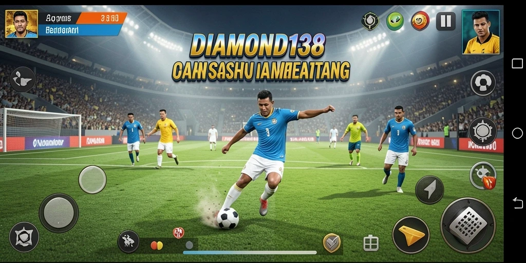 Tampilan gameplay seru dari DIAMOND138 saat pertarungan olahraga.