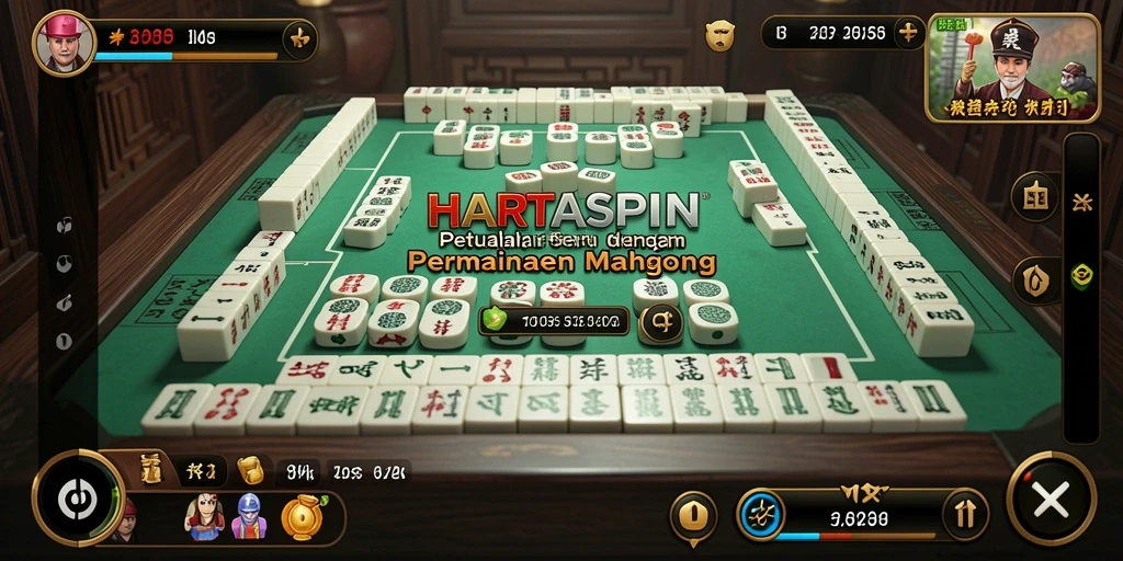Tampilan gameplay HARTASPIN yang menarik dan penuh tantangan.