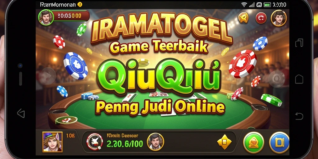 Gameplay menarik QiuQiu di IRAMATOGEL dengan interaksi sosial.