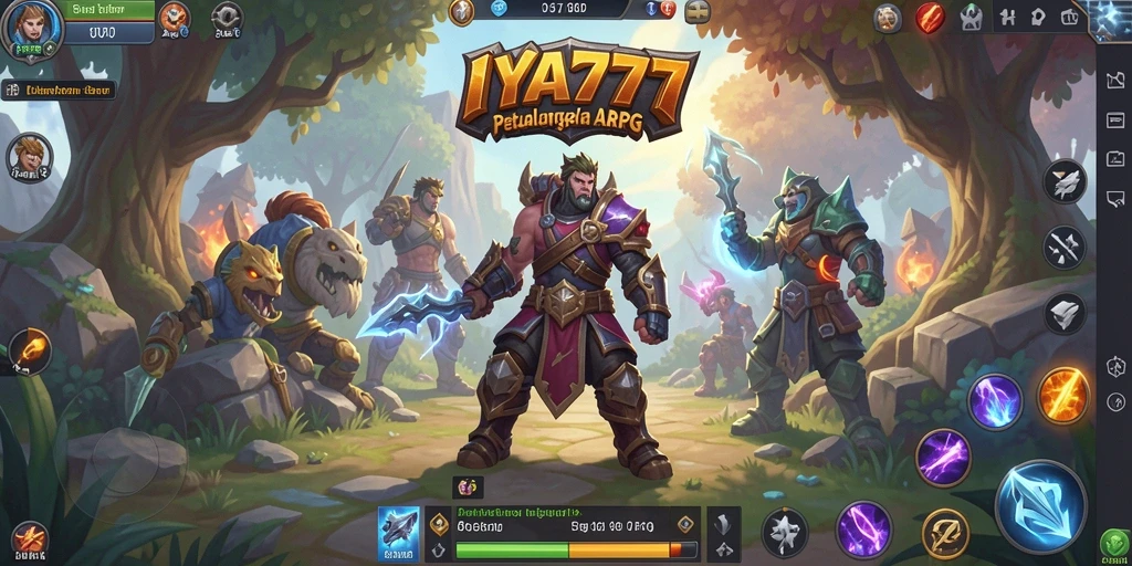 Tampilan menarik dalam gameplay IYA777 dengan aksi ARPG yang mendebarkan.