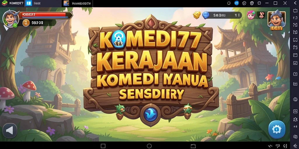 Tampilan gameplay KOMEDI77 yang menarik dan strategis.