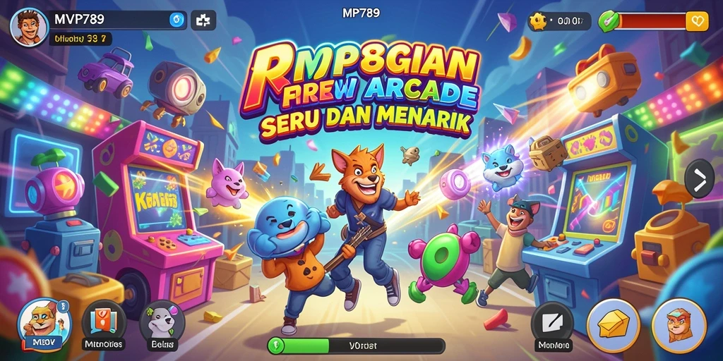 Tangkapan layar MVP789 menampilkan aksi seru dan gameplay arcade yang mengasyikkan.