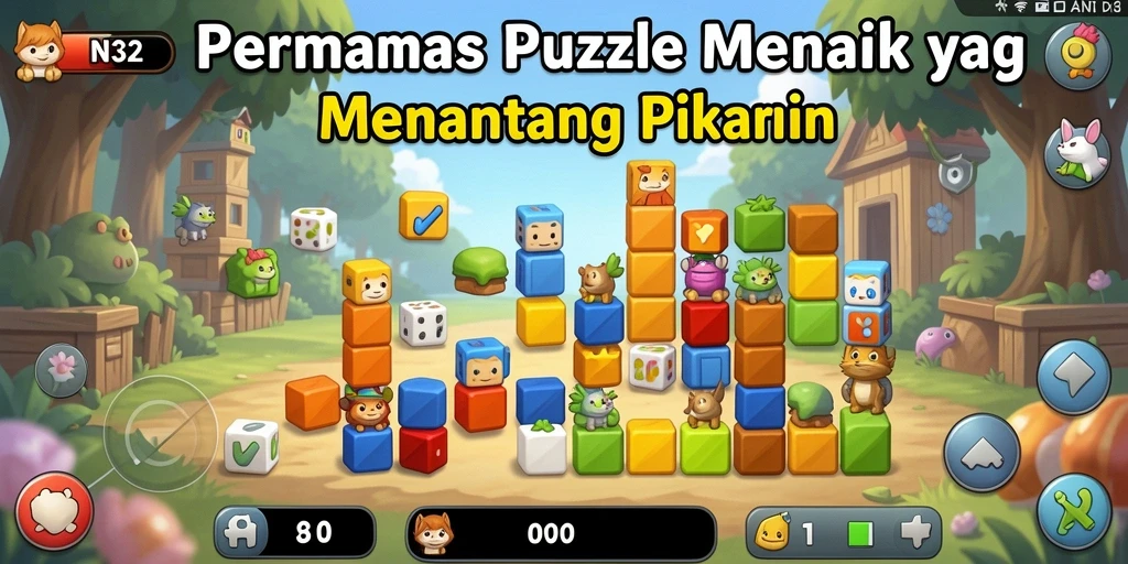 Gameplay menarik dengan teka-teki yang menantang di N32.