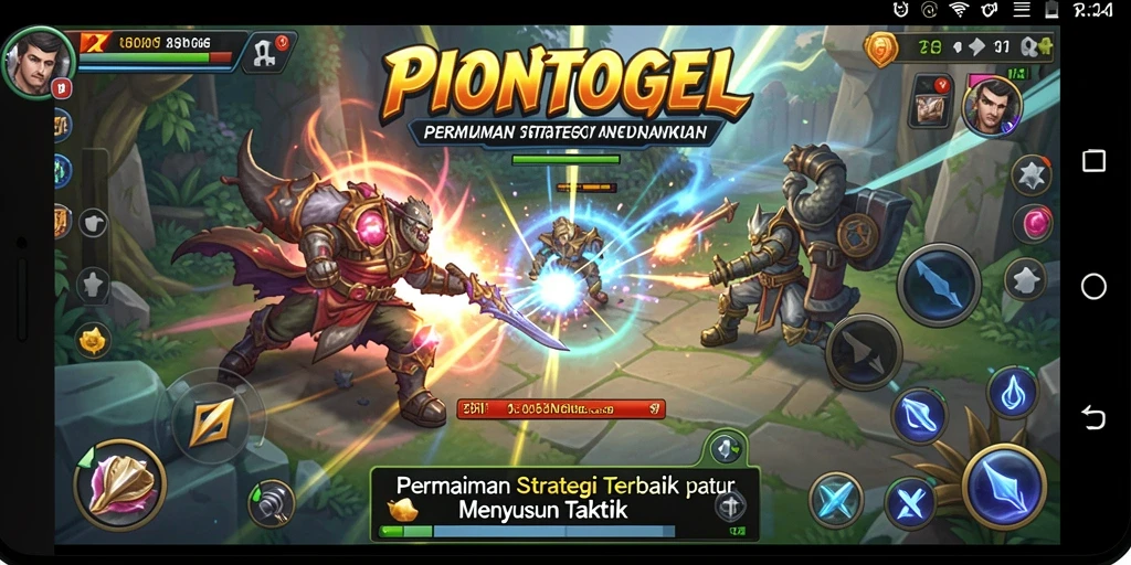 Tampilan menarik dari gameplay strategis PIONTOGEL yang mendebarkan.