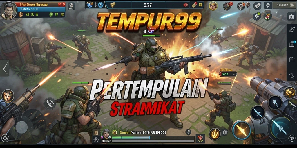 Gameplay TEMPUR99 yang menantang dan menarik.