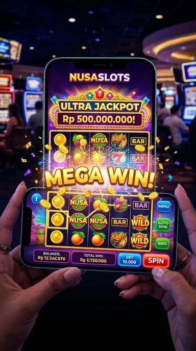 Antarmuka pengguna nusaslots yang mudah dipahami.